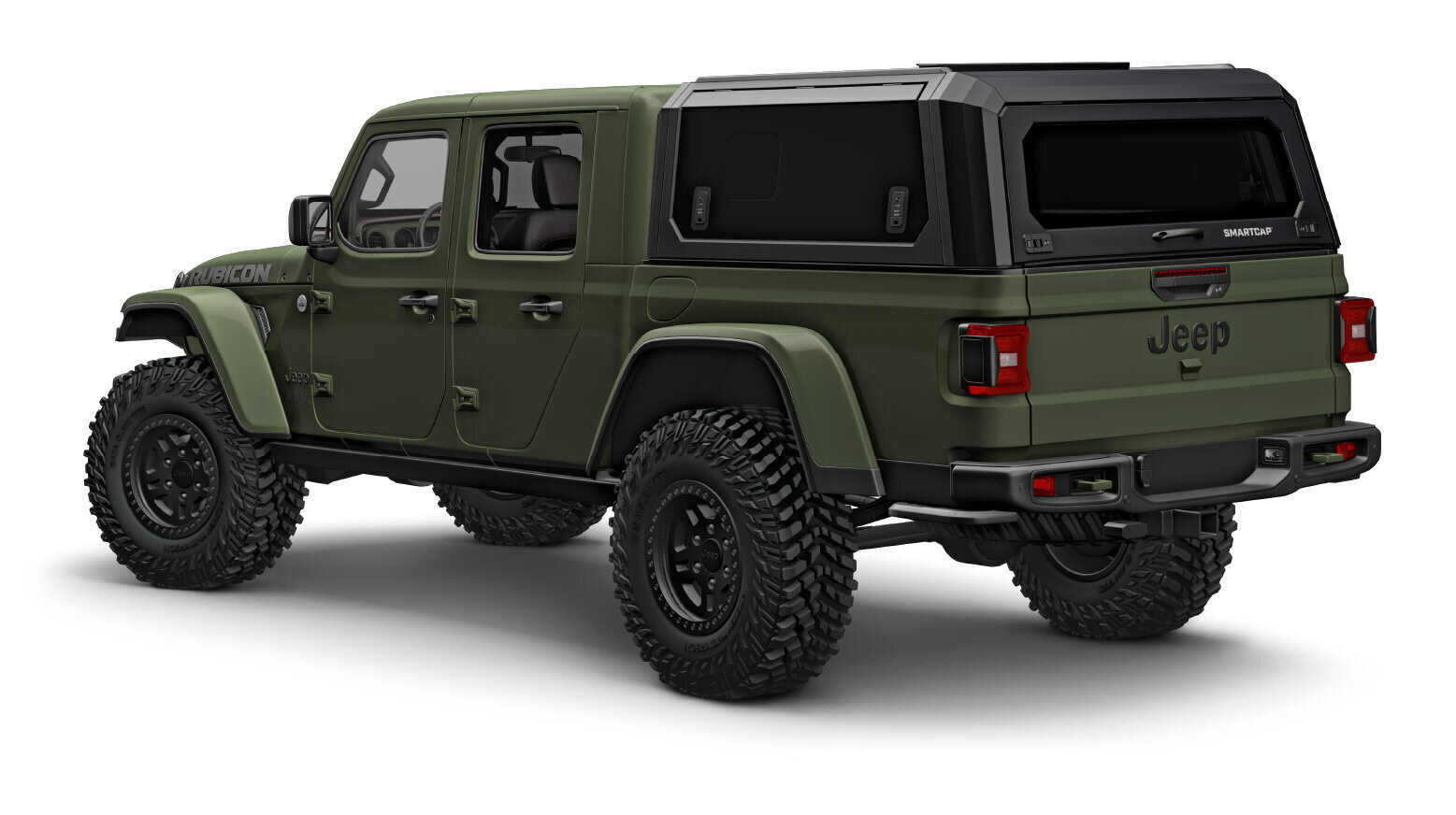 Jeep Gladiator Rubicon turn